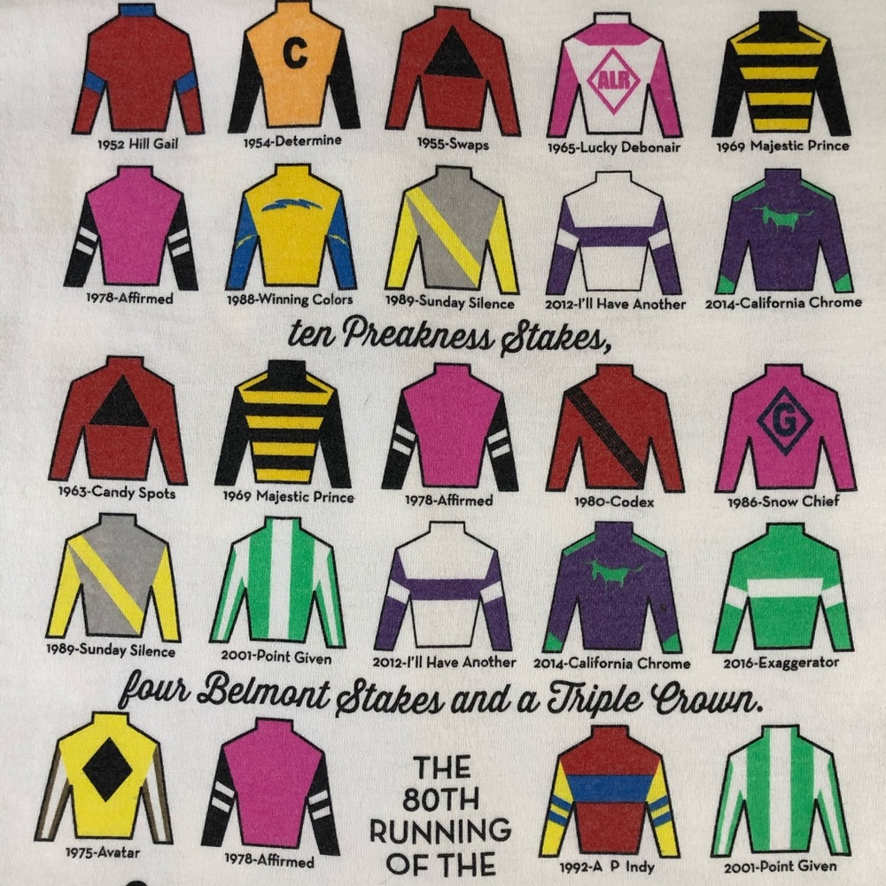 Santa Anita Derby California 2017 Jockey Jerseys T - Picture 7 of 8